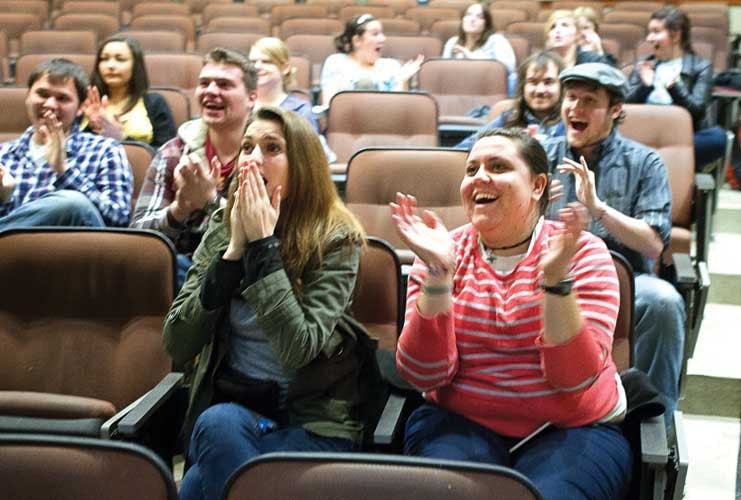 Students react to Obama's address  