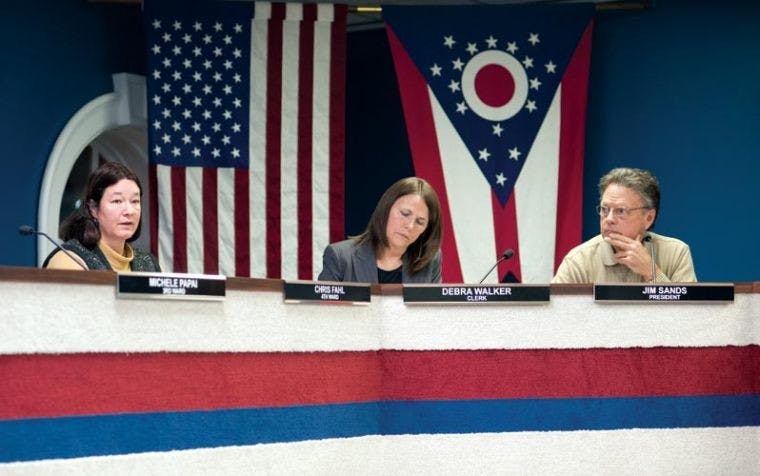 Athens City Council President Jim Sands  