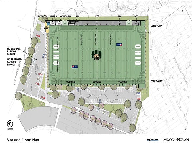 Without an indoor track, Bobcats train exposed to winter's cold  