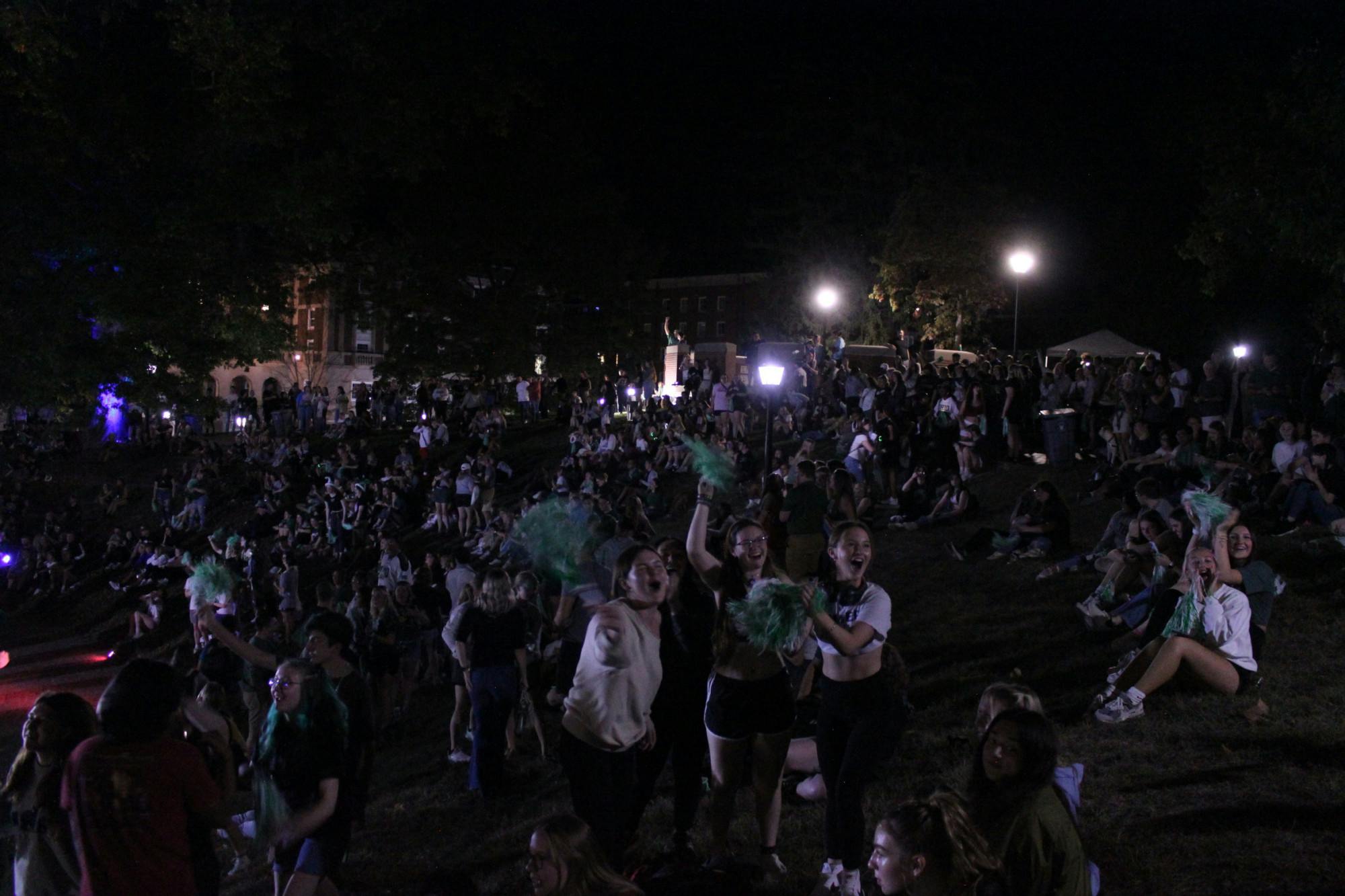 The Yell Like Hell pep rally
