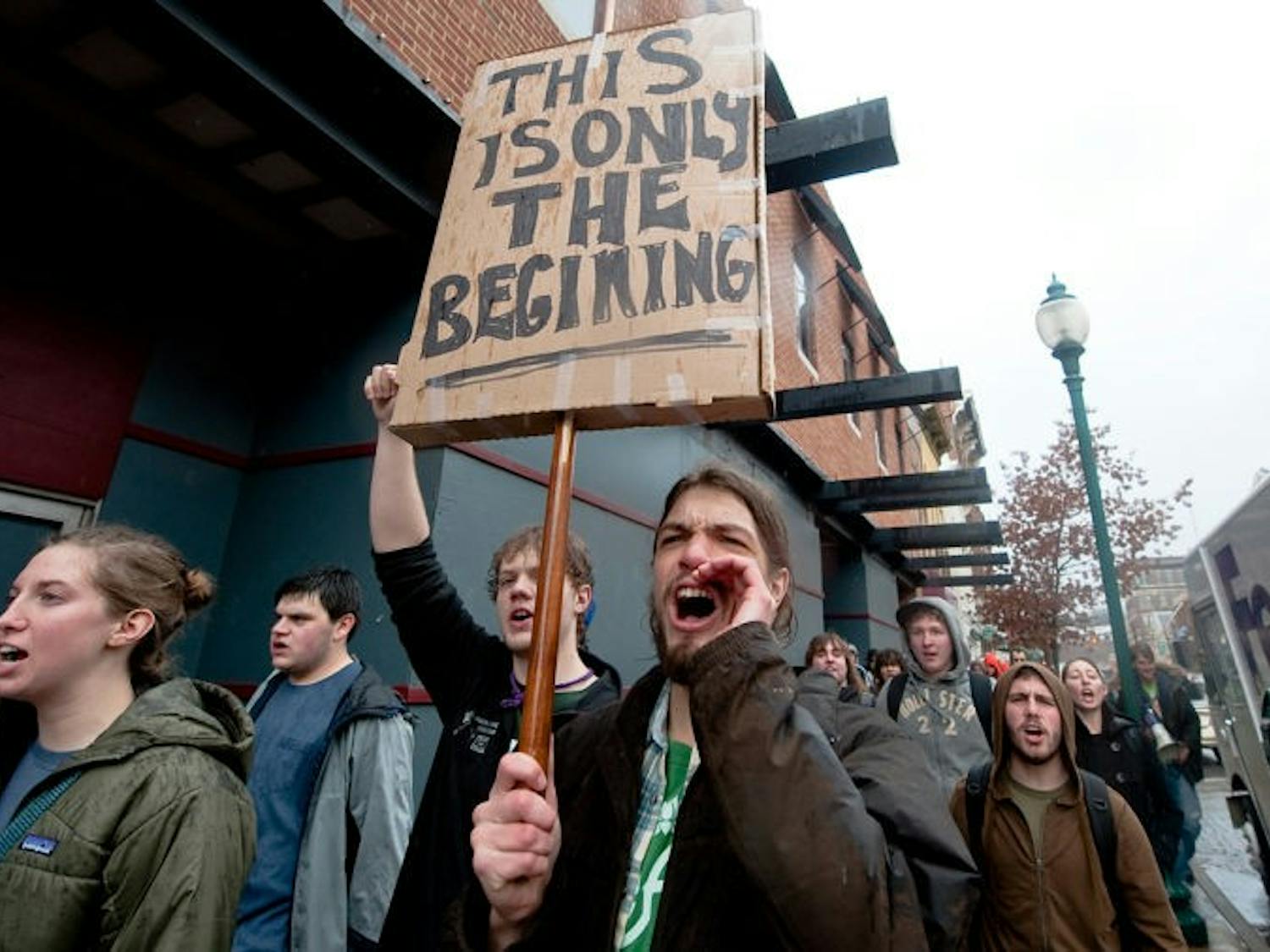 SLIDESHOW: Students protest education funding cuts, Senate Bill 5