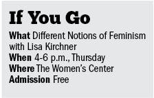 Life abroad changes feminist's outlook  