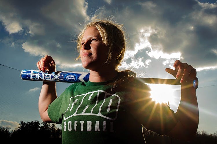 Softball: Junior stays positive after offseason injury  