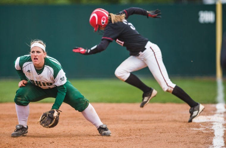 Softball: Bobcats slug through slump  