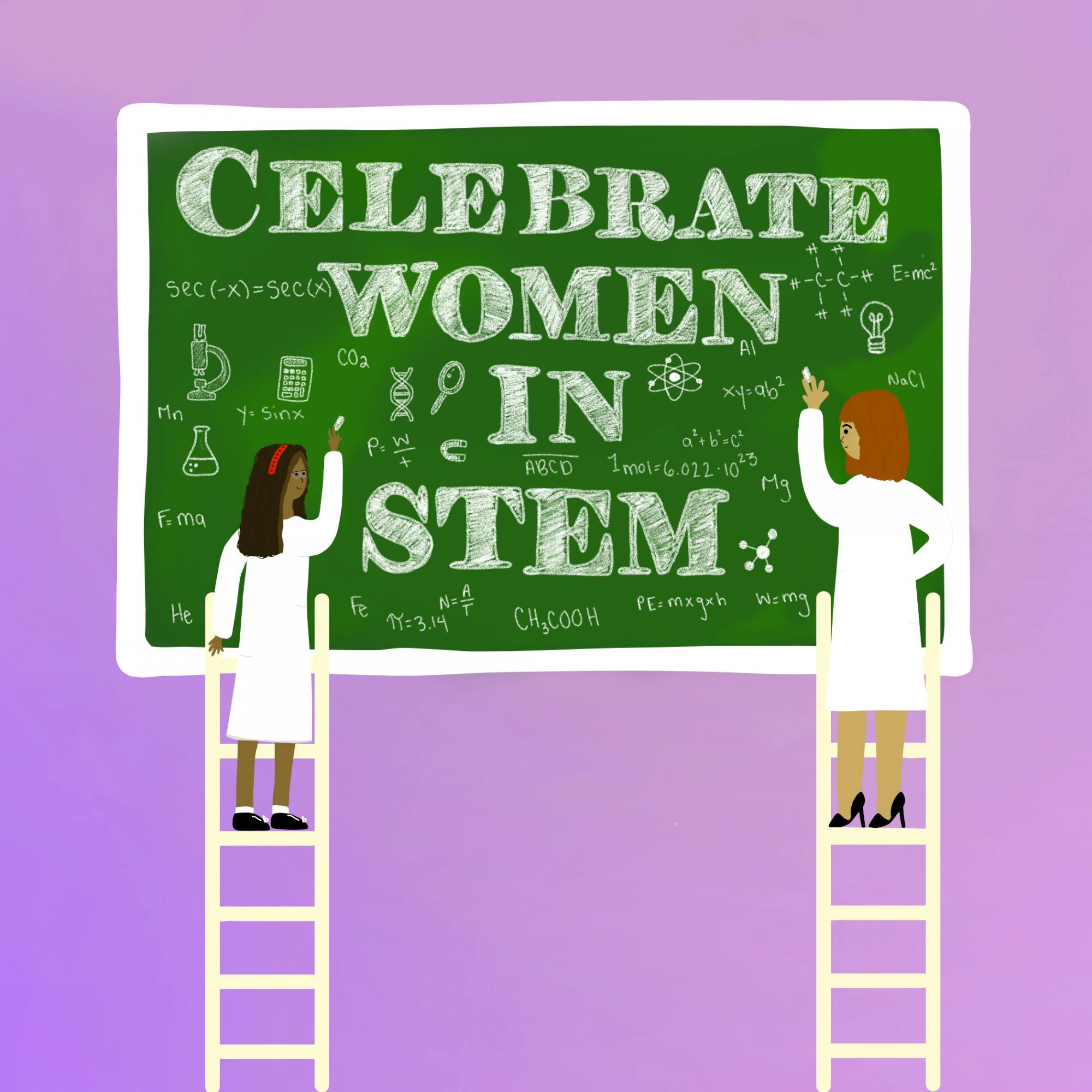 Women in STEM, women's history month, for The Post.png