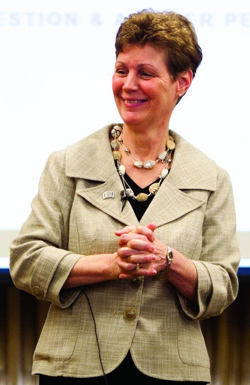 Fundraising candidate stresses strong relationships  