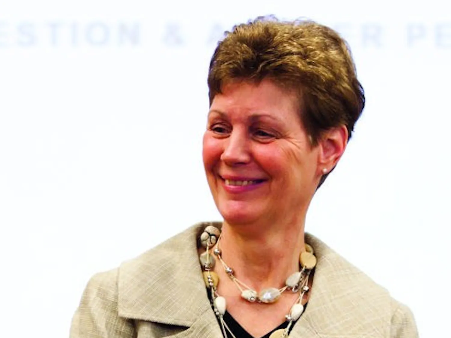 Fundraising candidate stresses strong relationships