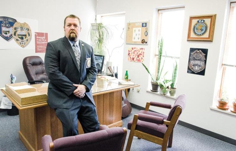 Collaboration with other departments a key part of Athens police chief's job  