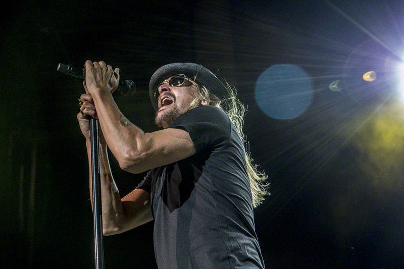 Singer Kid Rock might be running for Senate. (Photo via Wikimedia Commons user Nightshooter)&nbsp;