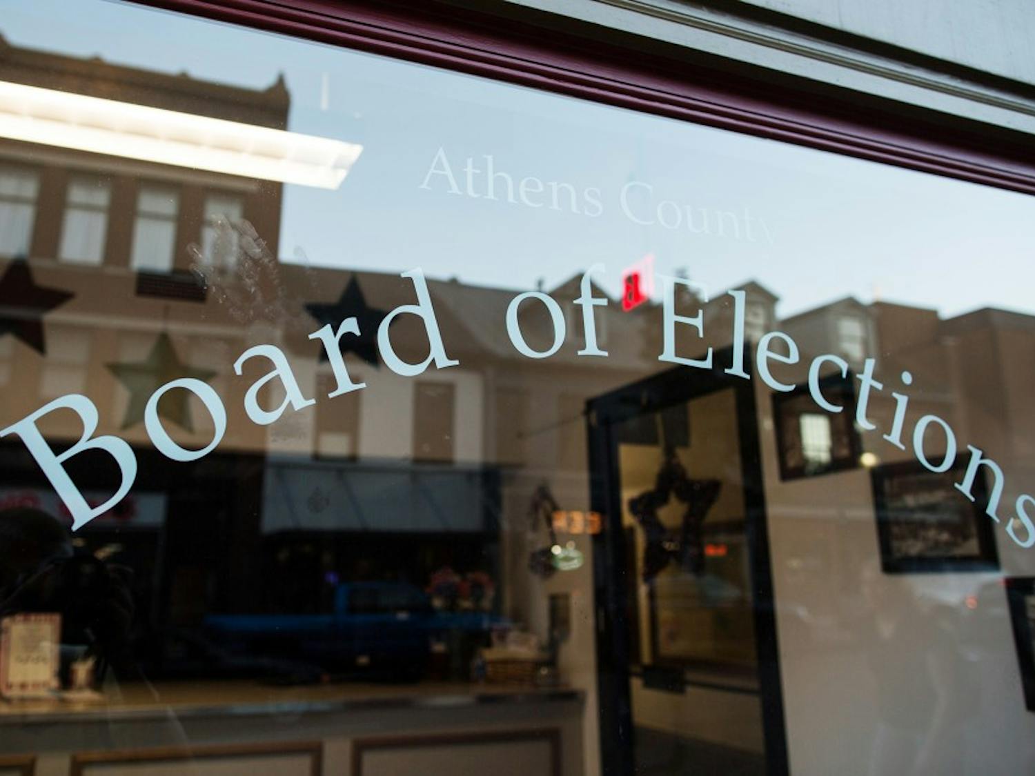 Board of Elections window