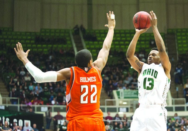 Men's Basketball: Second-half boost pushes Bobcats past Falcons  