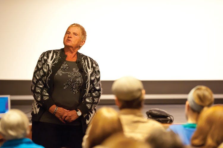 Survivor denounces hatred  