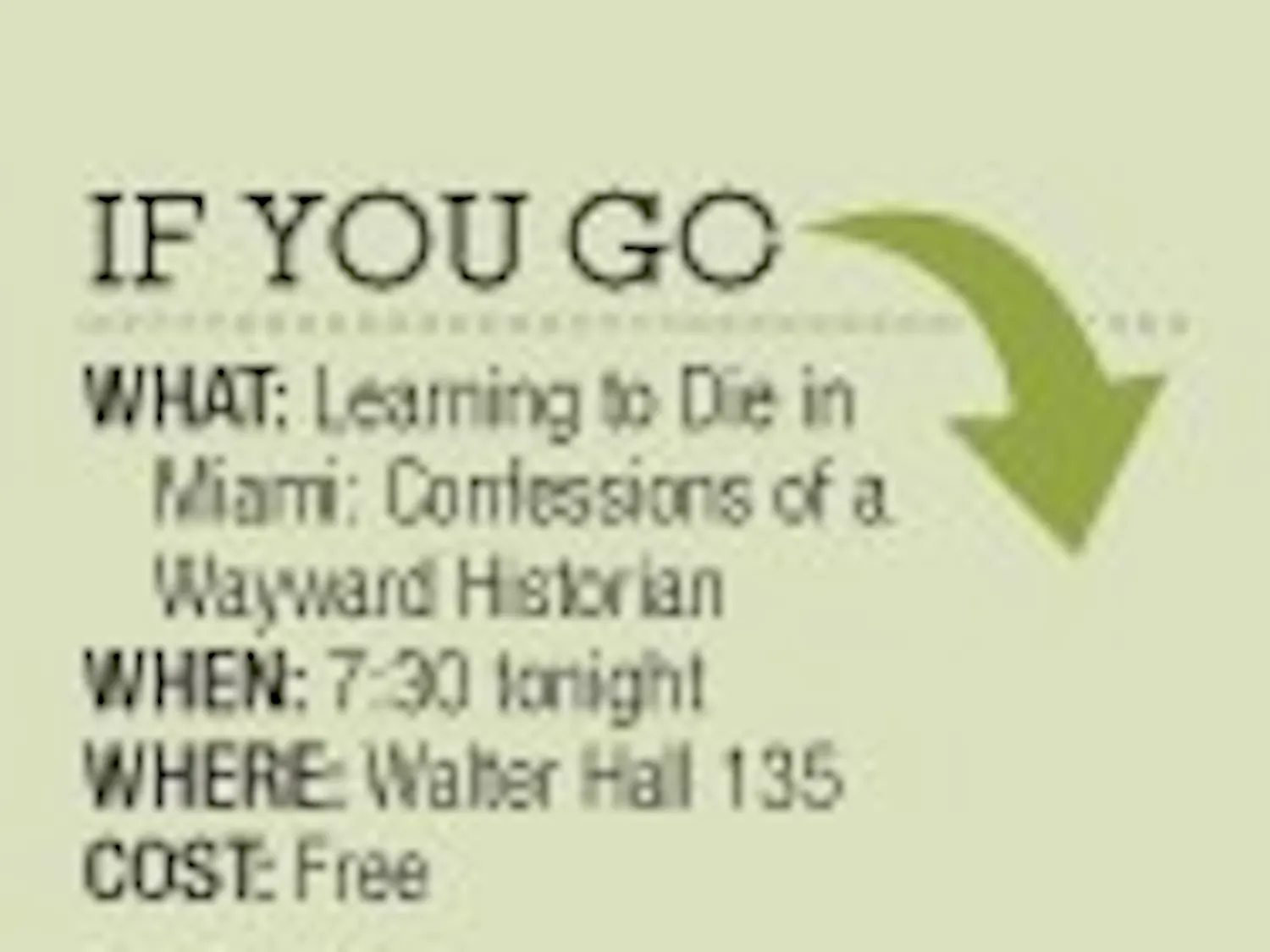 Author to share 'outside perspective'