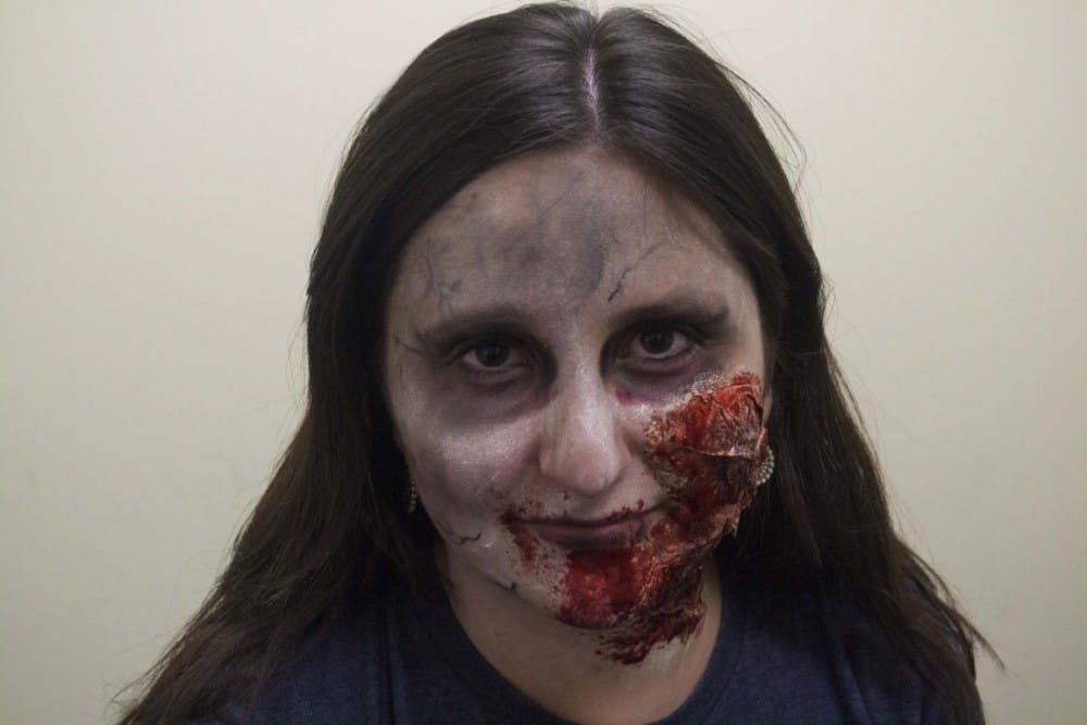 Zombie Makeup Step 13  