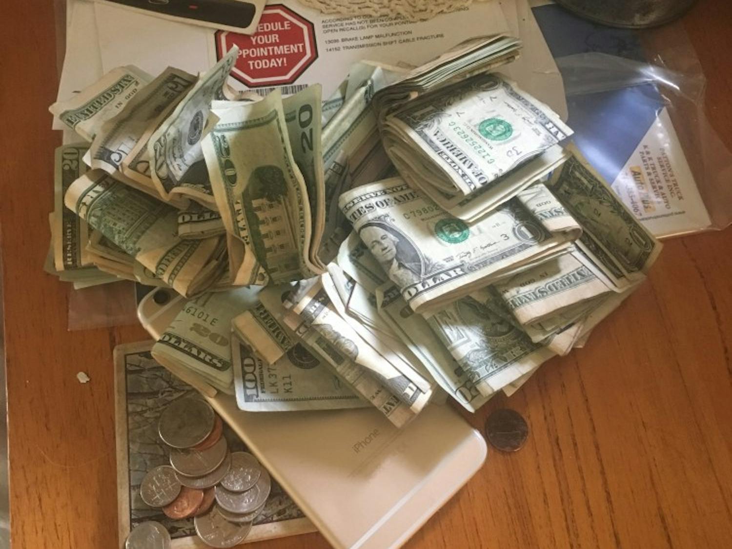 The Athens Major Crimes Unit&nbsp;found digital scales, drug paraphernalia and more than $2,000 in cash Sunday&nbsp;at&nbsp;17 James Lane, The Plains. (provided via the Athens Major Crimes Unit)