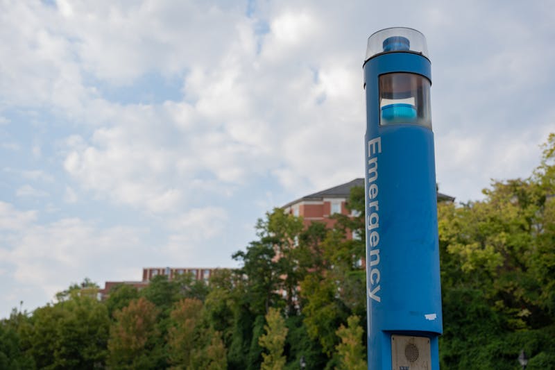 OU removes blue light emergency call boxes across campus