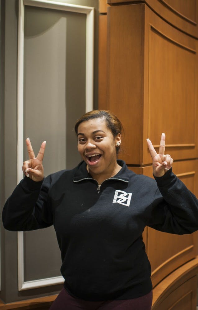 Deneisha Franklin, senior studying sociology  