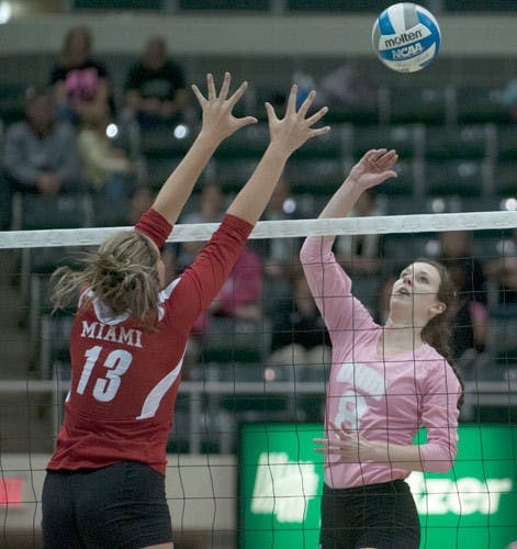 Volleyball: Ohio hopes to 'bounce back' from loss that ended 12-game winning streak during matches against Bulls, Zips  