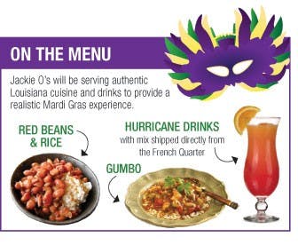New Orleans native now in Athens moves Mardi Gras celebration to Jackie O's  