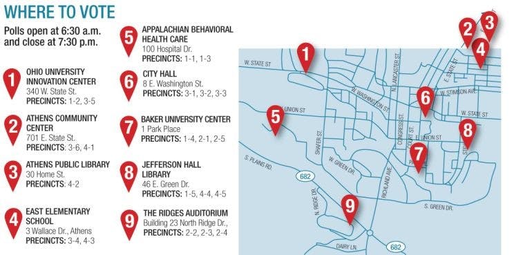 Where To Vote: A Local Guide Map  