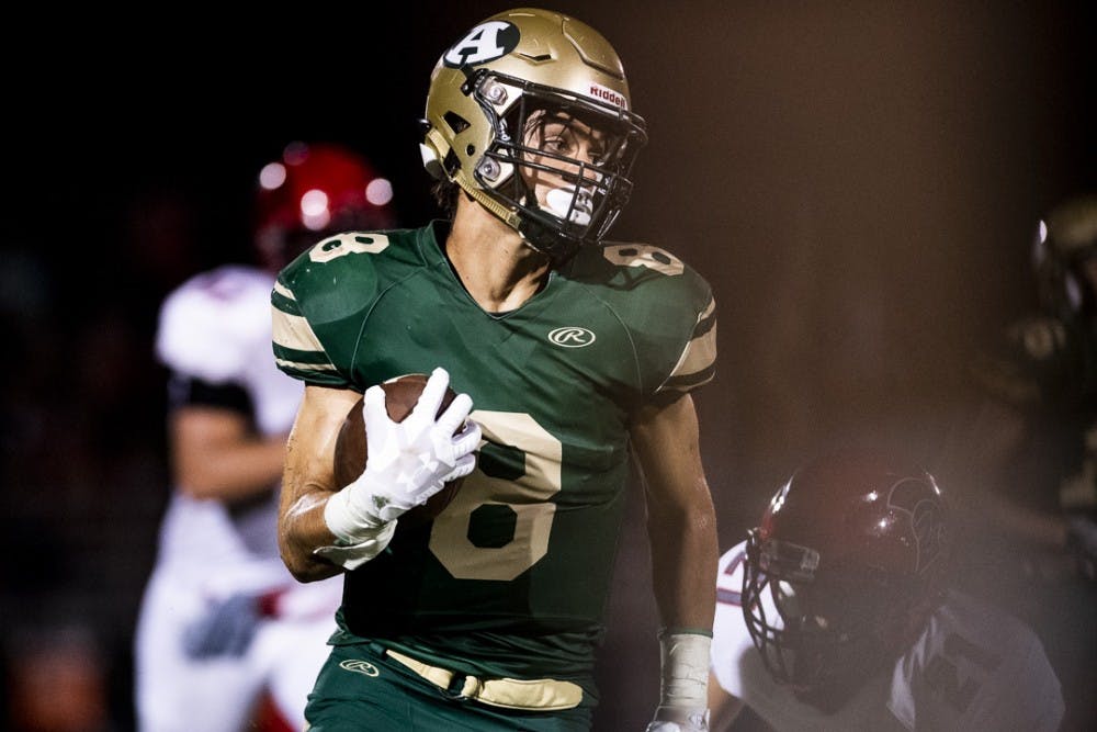 Nate Trainer Runs the Ball