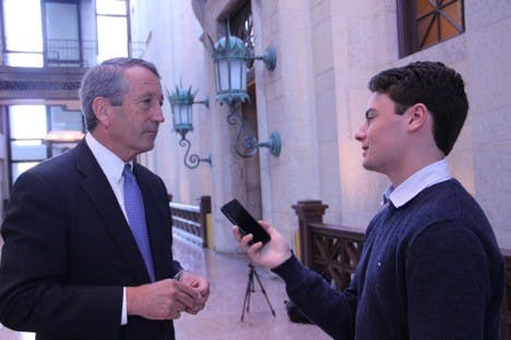 Mark Sanford and Matthew Geiger