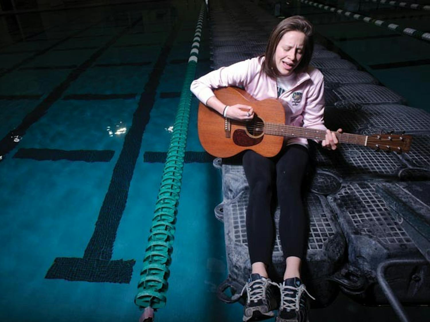 Senior dives deeper into pool of music after joining Bobcats  