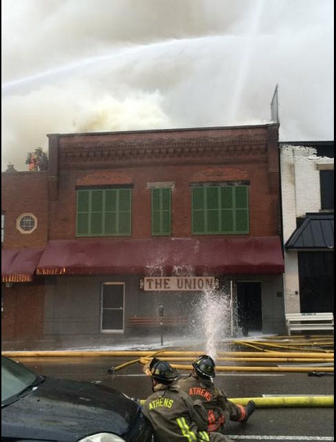 Athens Uptown Fire: Union Hose  