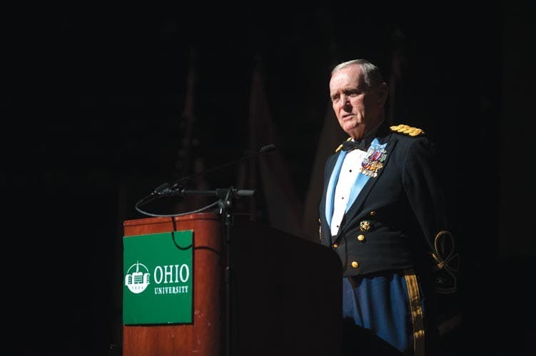 ROTC celebrates 75 years at Ohio with military banquet  