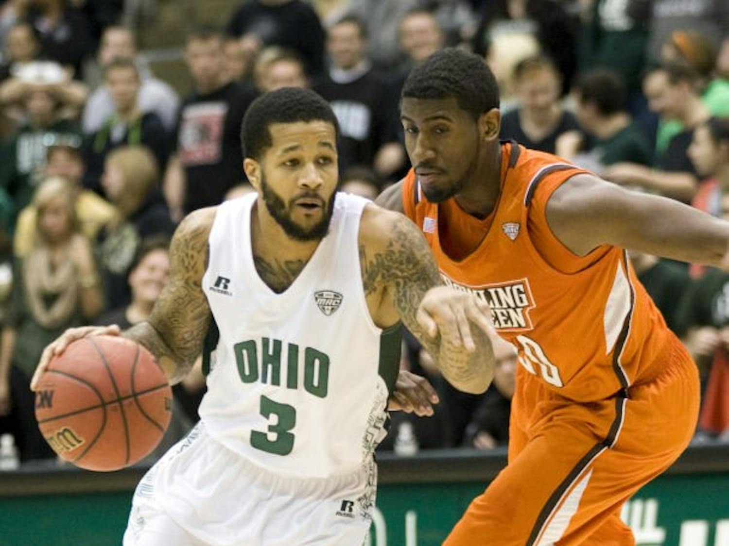 Men's Basketball: Late comeback pushes Bobcats past Eagles