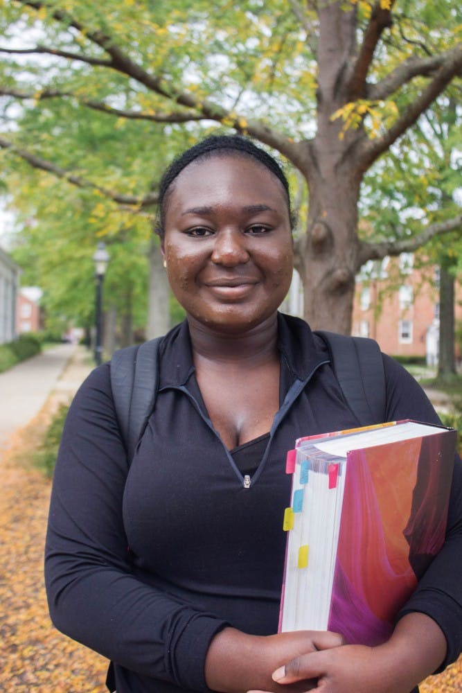 Shantel Anokye, Senior studying nursing  