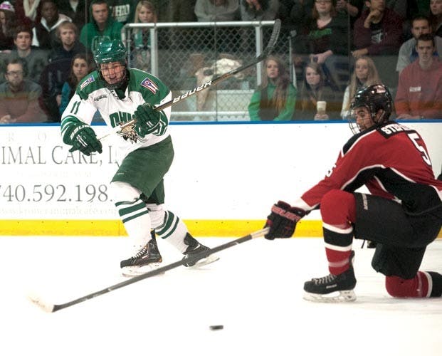 Hockey: 'Cats end three game skid over Cyclones  