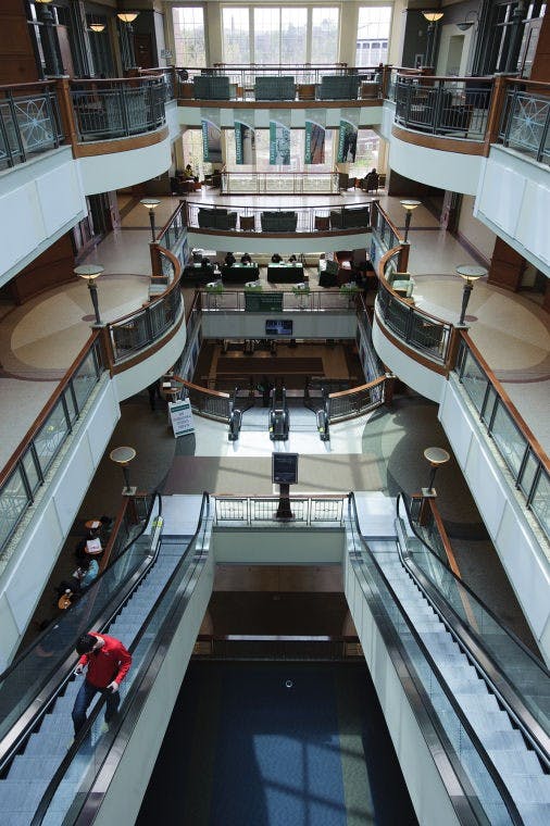 Baker Center is the student-centered hub of campus  