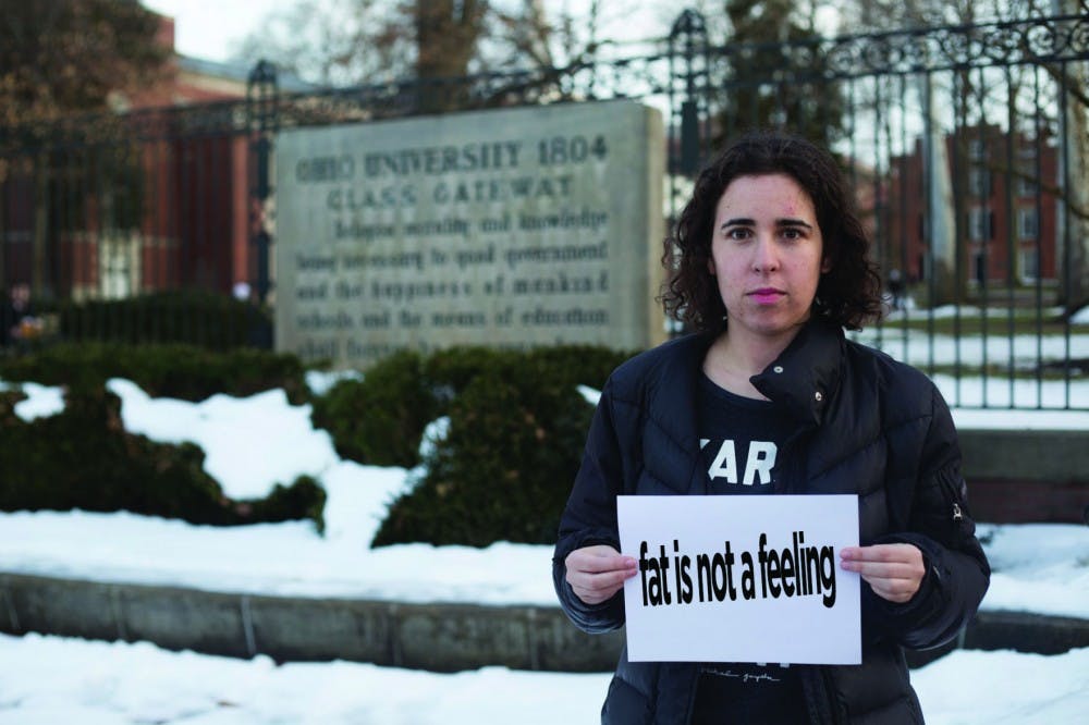 "Feeling Fat" Facebook status  