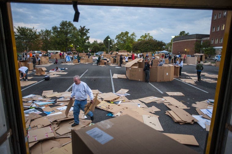 Slideshow: Cardboard City  