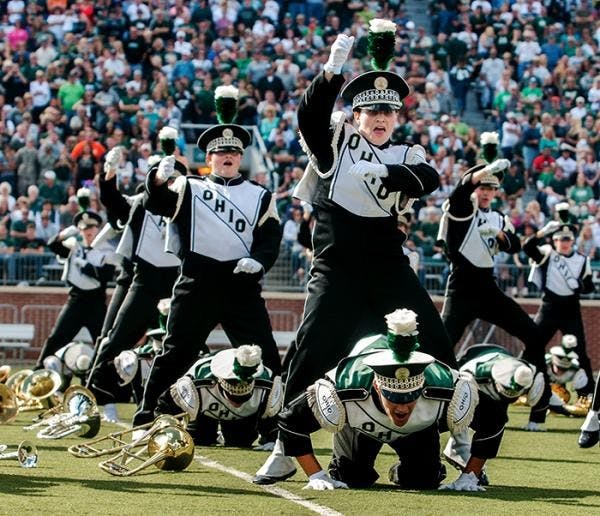 OU band inspires recruits with video  