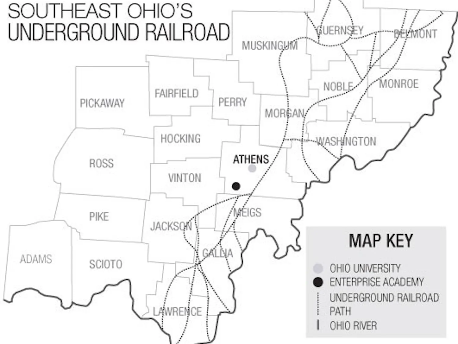 Post Modern: All aboard Athens' Underground Railroad