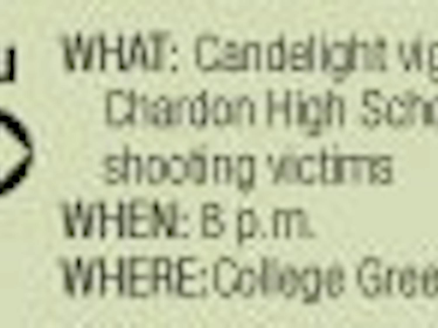Chardon shooting victims to be remembered at candlelight vigil  