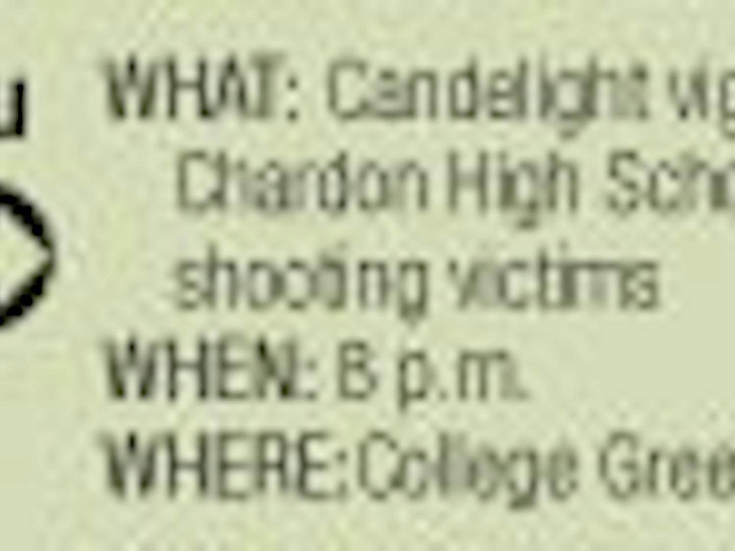 Chardon shooting victims to be remembered at candlelight vigil