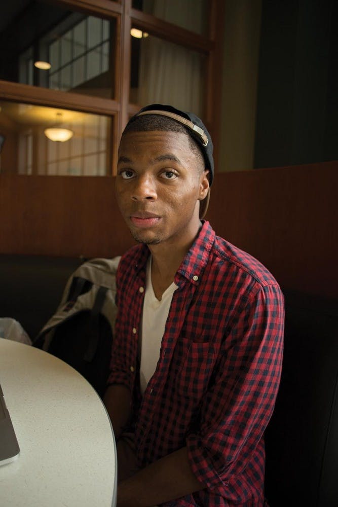 Terrance Reynolds, junior studying marketing and media arts  