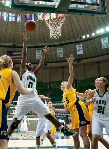 Women's Basketball: Dominant 1st half helps Ohio advance in MAC tournament  