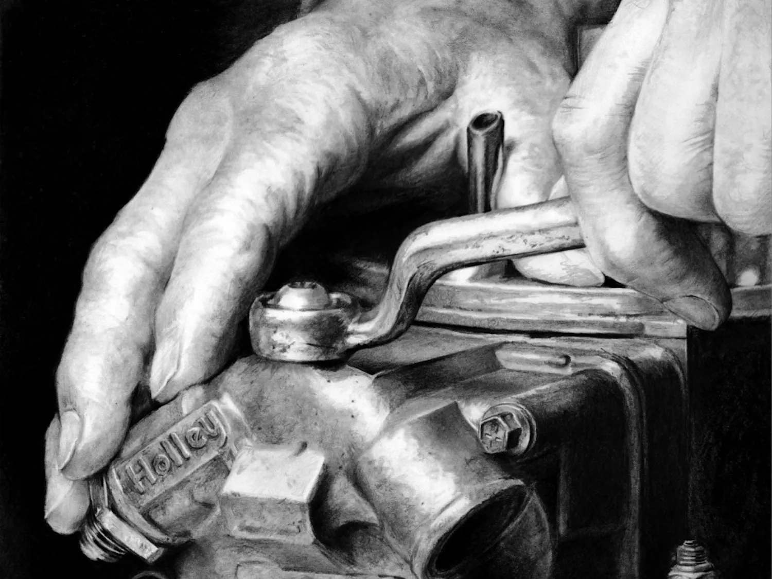 Anthony Wilson "Working Hands"