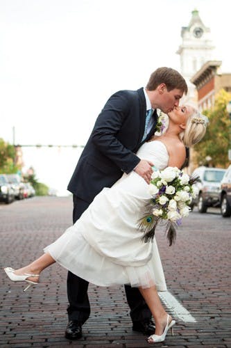 Memories, affordability draw couples back to the bricks  