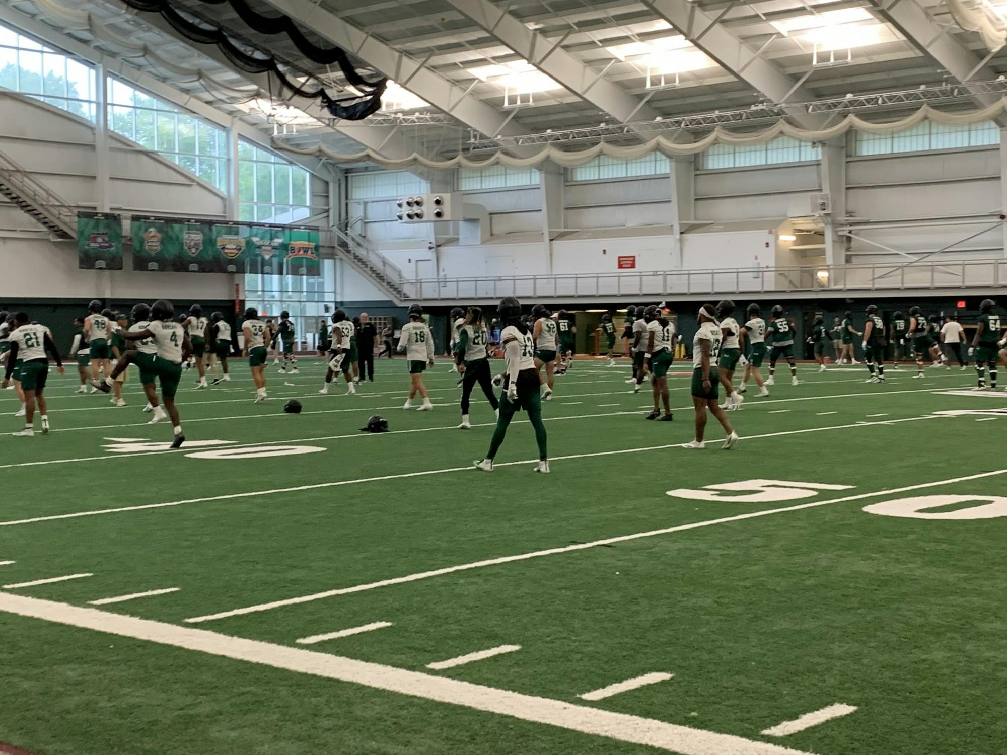 Ohio football fall camp 2021 day 11
