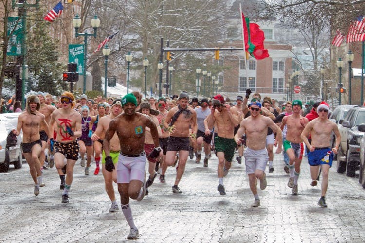 Students bare all for worthy cause  