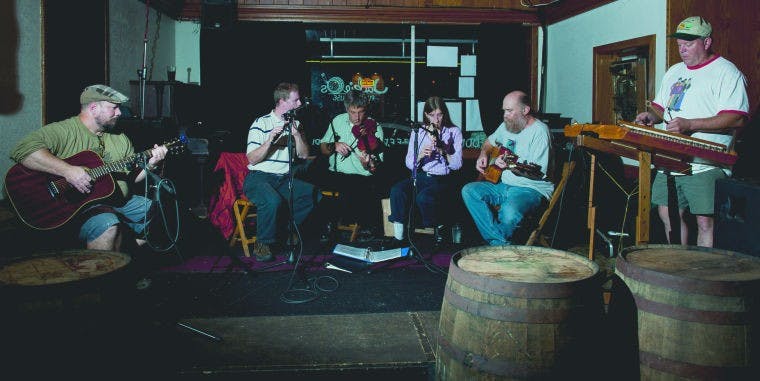 Jigging at Jackie O's  