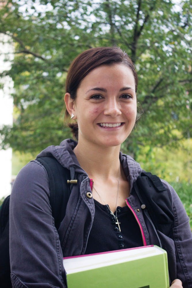 Chanda Cuckler, Fifth-year studying nursing  