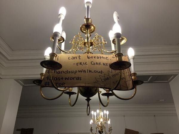 Students protest death of Eric Garner  