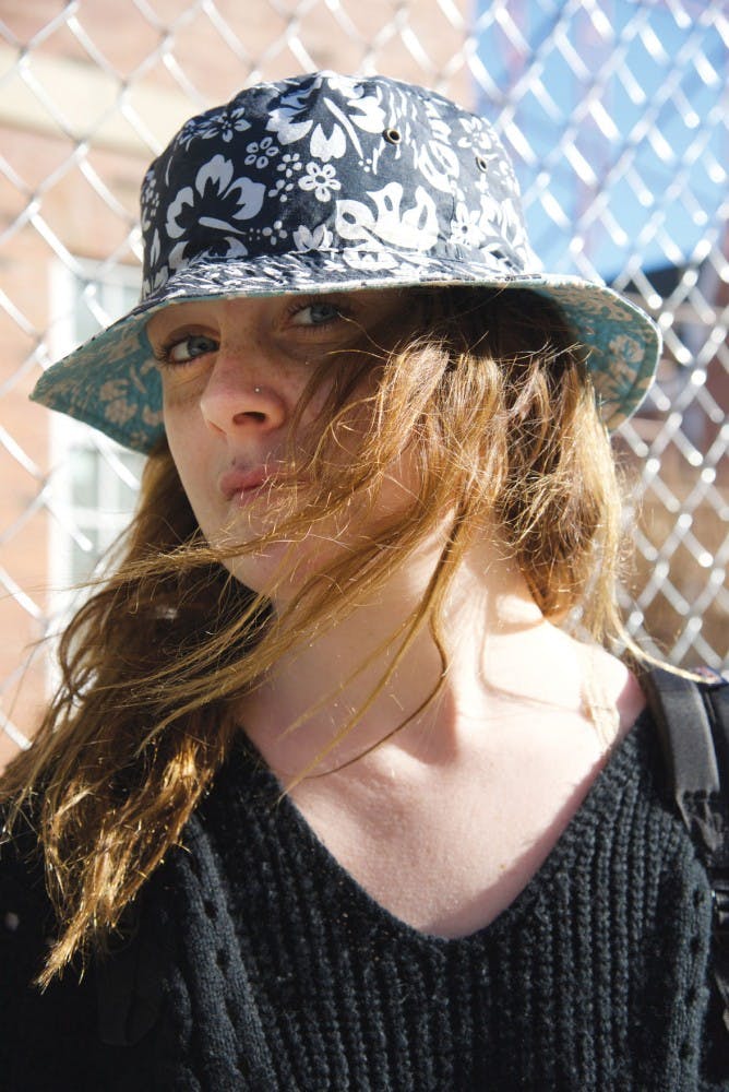 Camille Fine, freshman studying photojournalism  