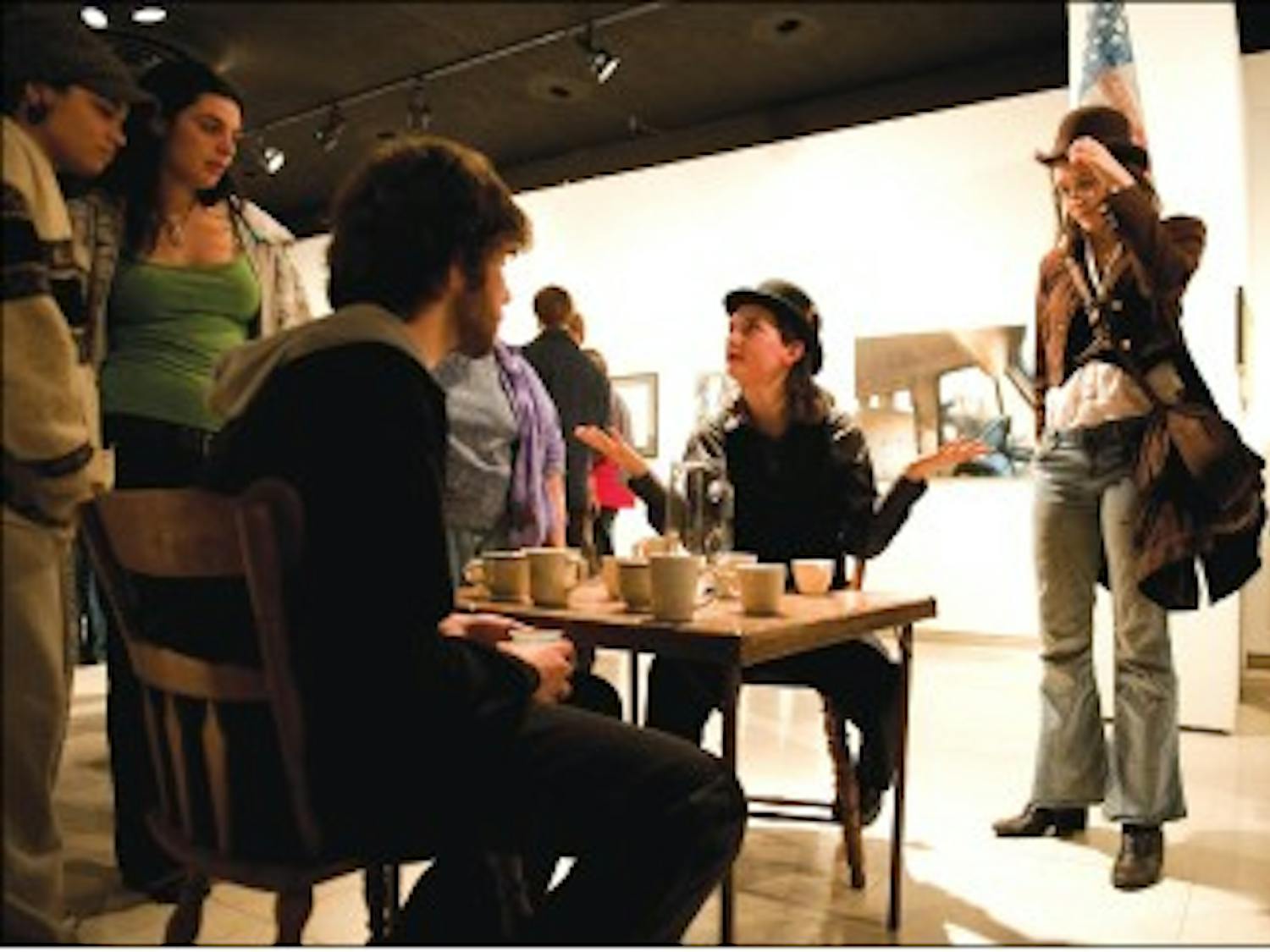 Students exhibit eye-catching art